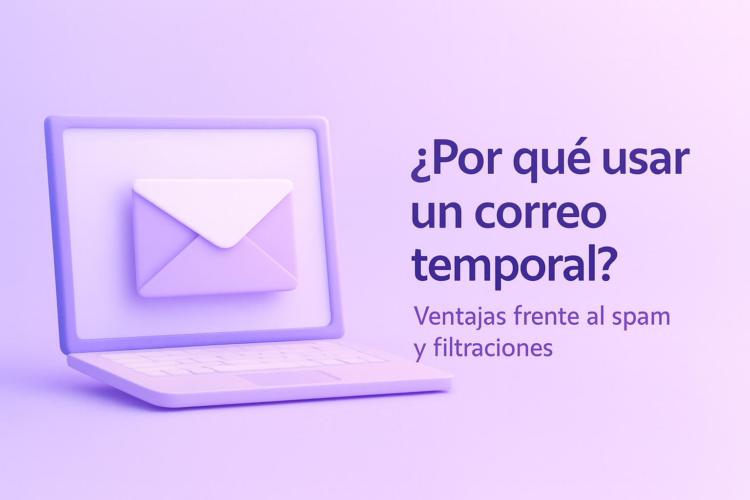 ¿Por qué usar un correo temporal? Ventajas frente al spam y las filtraciones