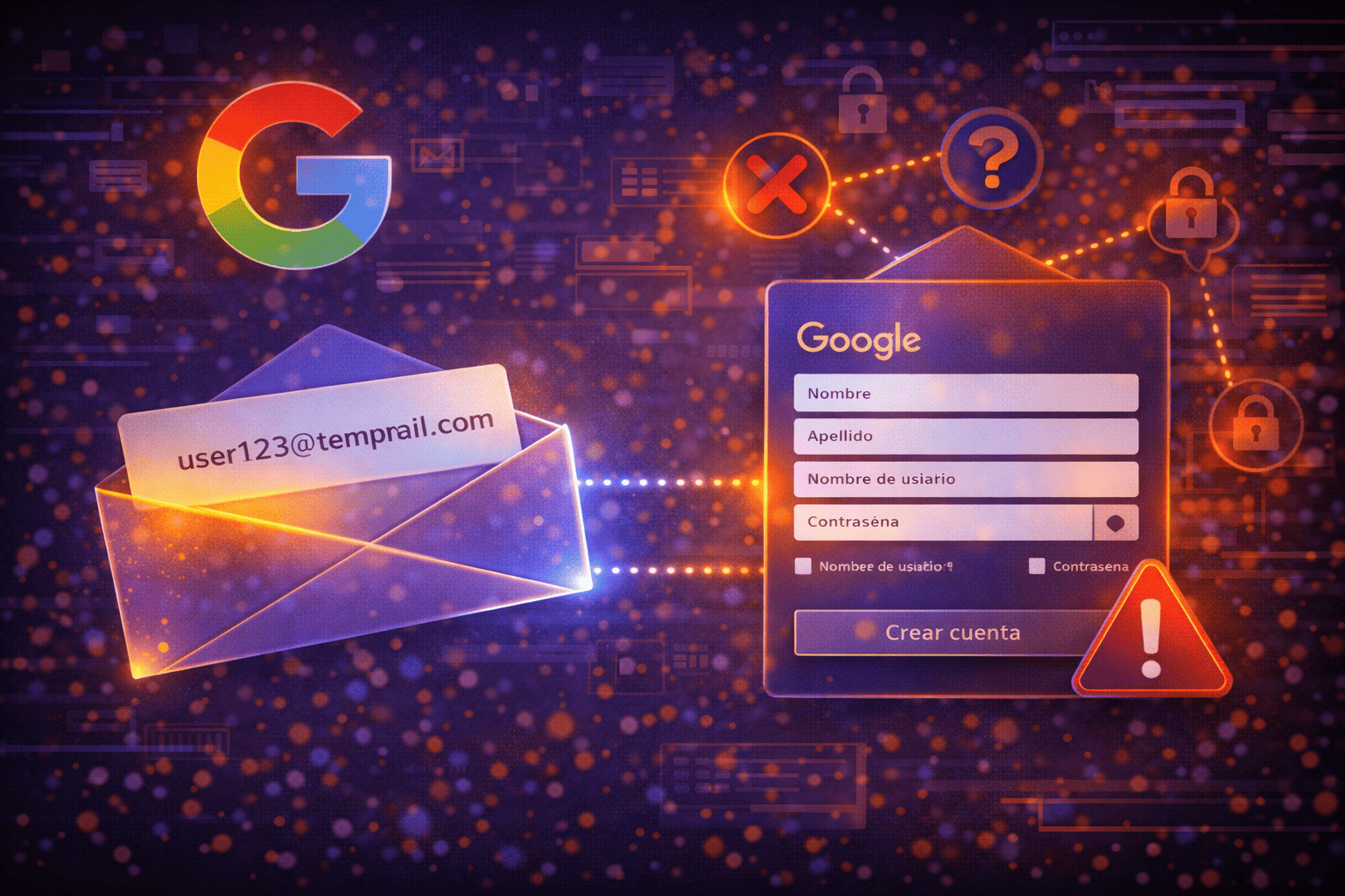 Correo temporal para Google: ¿qué limitaciones tiene?