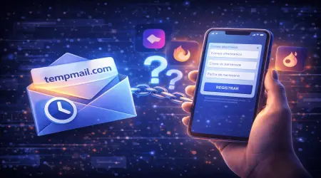 Registrarte en apps desconocidas sin comprometer tu correo